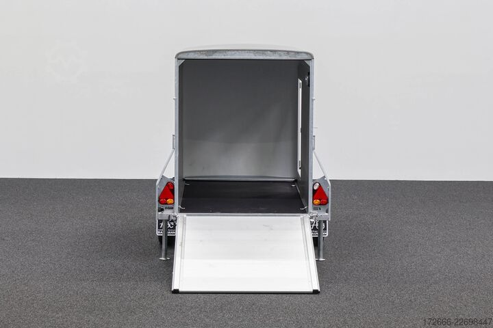 Box trailer Debon CHEVAL LIBERTE DEBON C255 V2 ALU 750 KG | SCHWARZ +SEITENTÜR