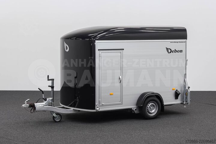 Kofferanhänger Debon CHEVAL LIBERTE DEBON C400 ALU ROADSTER SCHWARZ +2X SEITENTÜR
