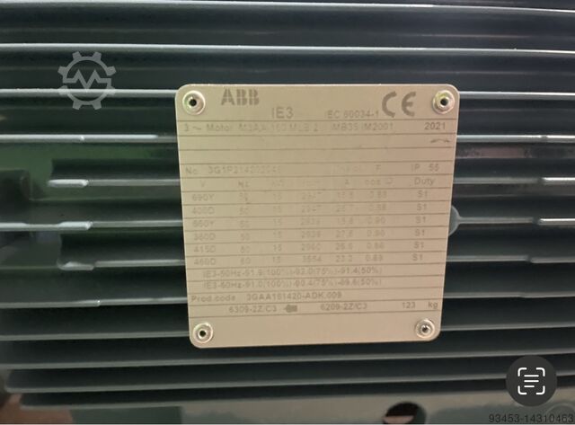 Electric motor ABB 