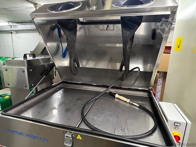 Brush washbasin Water without solvents Metalclean Waschtisch 8-BAR Pinselwaschtisch 3