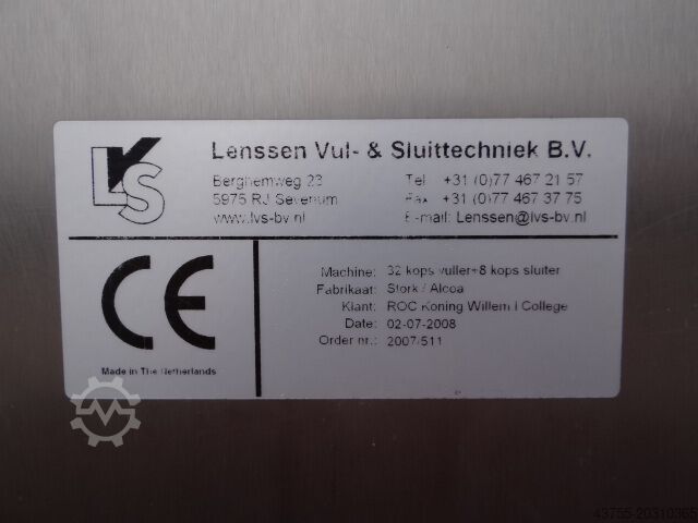 Getränkemaschine Stork / Alcoa 32/8 LV/SC