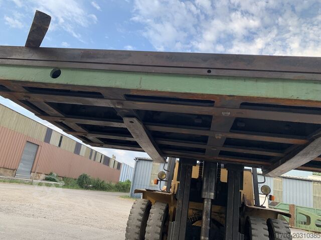 Gusseisenbett Taque fonte rainurée - Floor Plate 3300 x 2000 x 240 mm - No 2