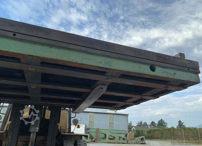 Gusseisenbett Taque fonte rainurée - Floor Plate 3300 x 2000 x 240 mm - No 2