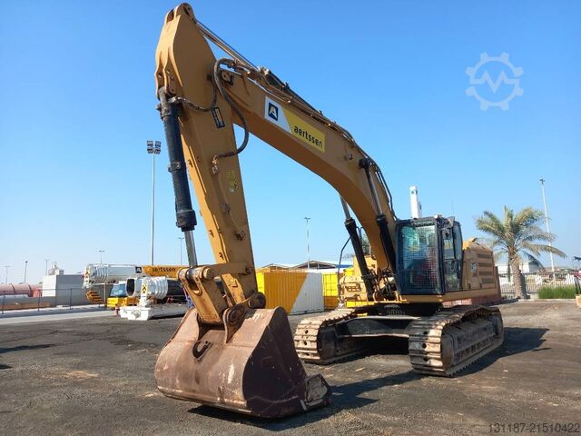 Raupenbagger Caterpillar 350 (Abu Dhabi)