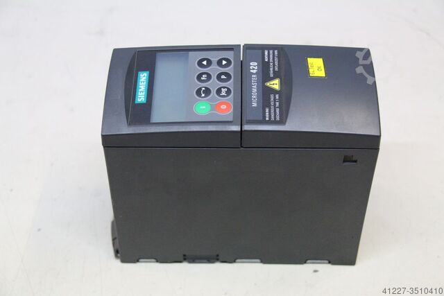 Frequency converter 0.75 kW Siemens Micromaster 420 6SE6420-2UD17-5AA1