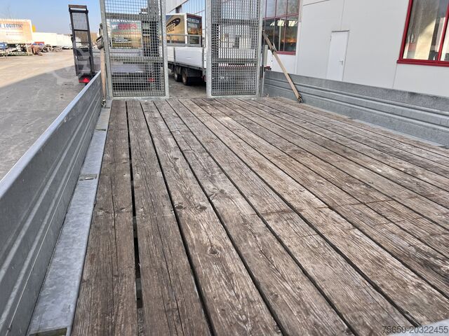 Low loader trailer Möslein TTS 11 Schwebheim  Tandemtieflader, Breite Rampen, Wenig Benutzt