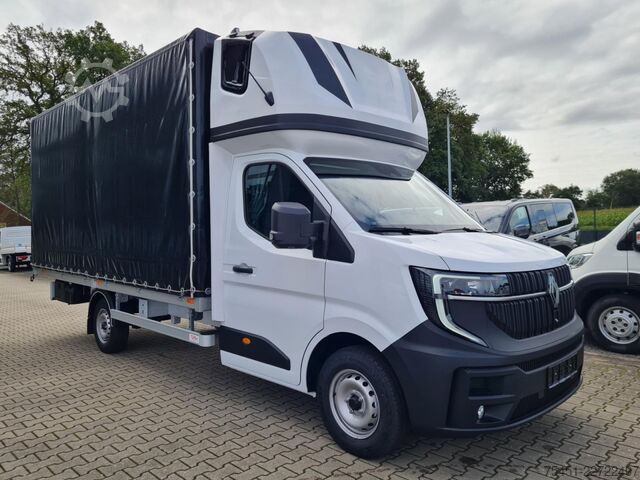 Curtain sider van Renault Master Pritsche Schiebe Plane Schlafkabine