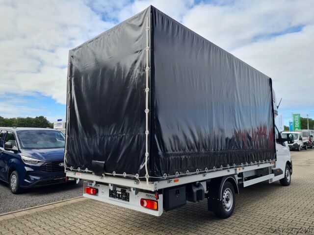Transporter mit Pritsche & Plane Renault Master Pritsche Schiebe Plane Schlafkabine