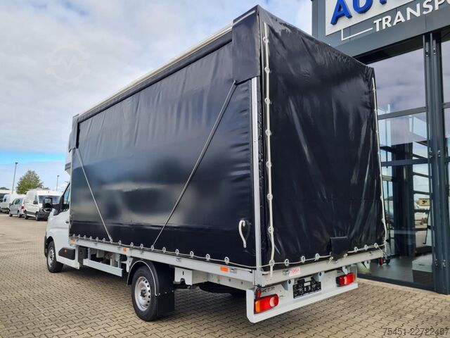 Curtain sider van Renault Master Pritsche Schiebe Plane Schlafkabine