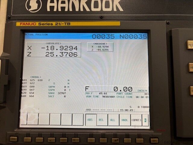 CNC lathe Hankook PROTEC-9NC