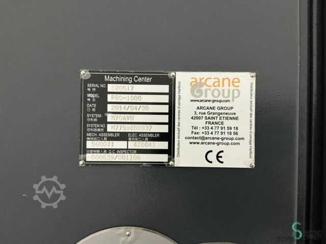 Fräsmaschinen  Hartford PRO-1000 2014 Hartford PRO-1000