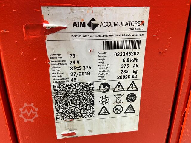 S+UVV 07/27 Initialhub Elektro 8.788 h Linde D 14AP