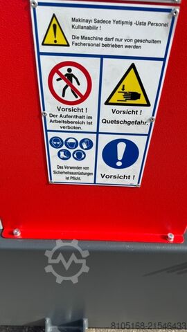 Blechbiegemaschine - 3 Walzen AKBEND ASM 140-20/4,0