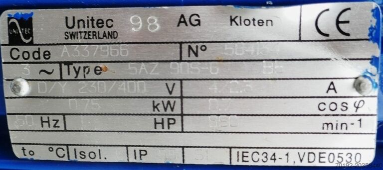 198 Liter heiz-/kühlbarer Druckbehälter aus V4A mit Propellerrührwerk Bioengineering B0056