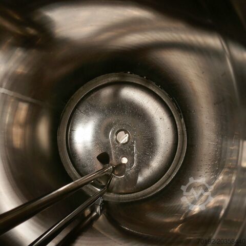 198 Liter heiz-/kühlbarer Druckbehälter aus V4A mit Propellerrührwerk Bioengineering B0056