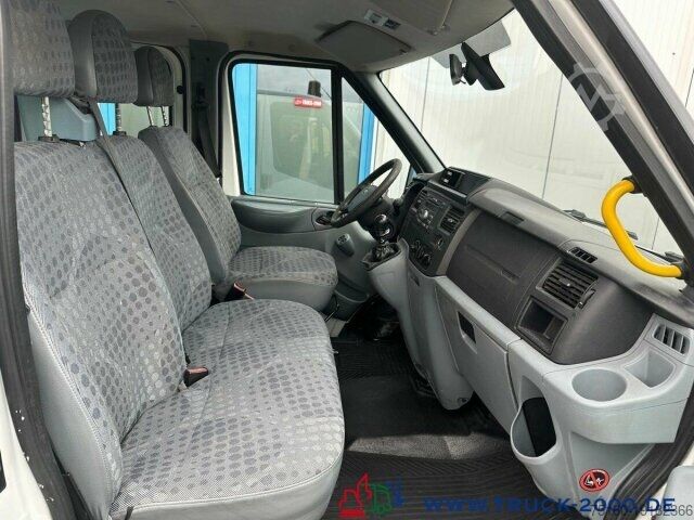 Transporter mit Pritsche & Plane Ford Transit FT 460 DoKa 7 Sitzer Nur 65.623KM 1.Hand