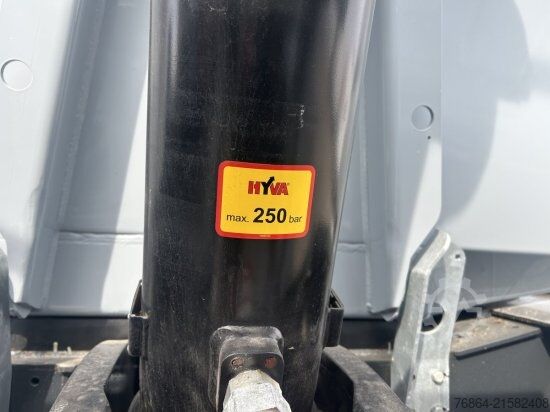 Kipper Auflieger SCHWARZMüLLER STAHLRUNDMULDE 25 M³, LIFTACHSE, ROLLPLANE, SAF ACHSEN,  SOFORT VERFüGBAR