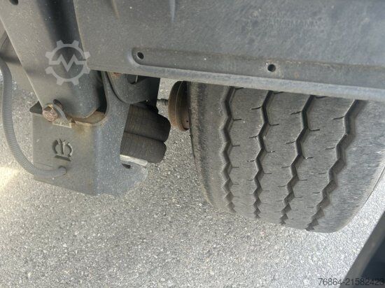 Open semitrailer with tarp KRONE SD PLANENAUFLIEGER LIFTACHSE, KRONE-ACHSE, PALETTENKASTEN, EDSCHA-VERDECK MEHRERE EINHEITEN