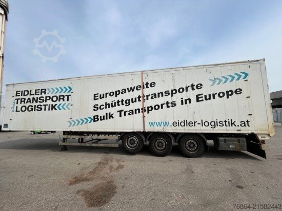 Auflieger mit Walkingfloor KNAPEN K100/KT01, 10 MM, LIFTACHSE, ROLLPLANE, FUNK