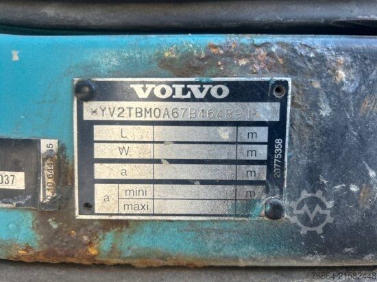 LKW mit Pritsche & Plane VOLVO FL 240 4X2R, PLANE, MANUAL, E4, LADEBORDWAND,