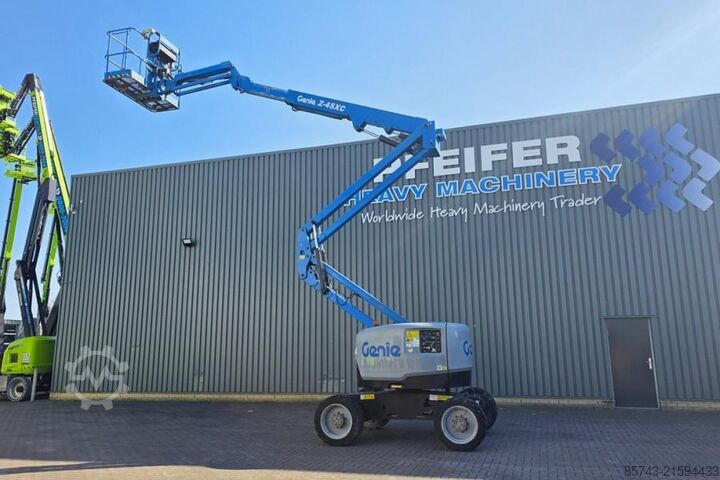 Gelenkteleskoparbeitsbühne Genie Z45/25 XC Diesel, 4x4 Drive, 16m Working Height, 7