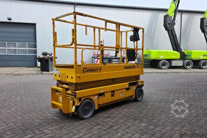Scherenhebebühne Haulotte Compact 8 Electric, 8.2m Working Height, 350kg Cap