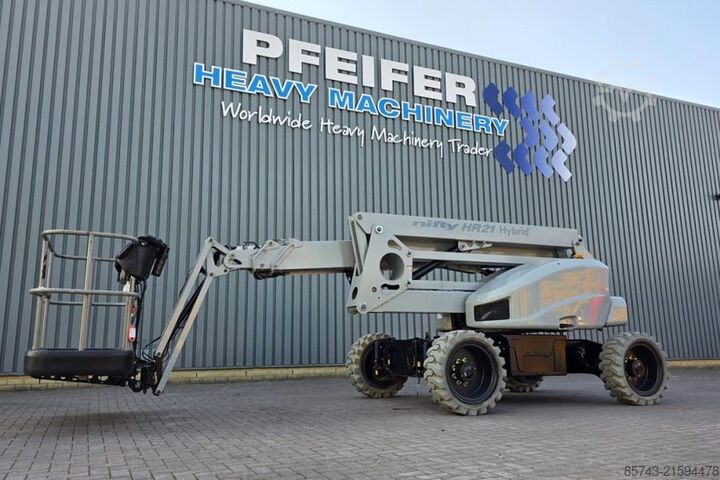 Gelenkteleskoparbeitsbühne Niftylift HR21 Hybrid 4x4 MK2B Hybride, 4x4 Drive, 21m Worki