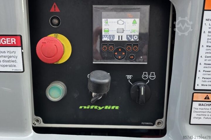 Gelenkteleskoparbeitsbühne Niftylift HR21 Hybrid 4x4 MK2B Hybride, 4x4 Drive, 21m Worki