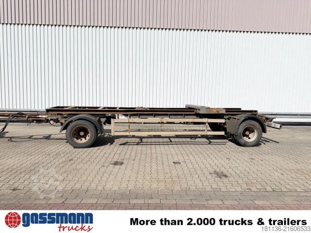 Roll off trailer HKM G18 SZB 5.0 Schlittenabroller