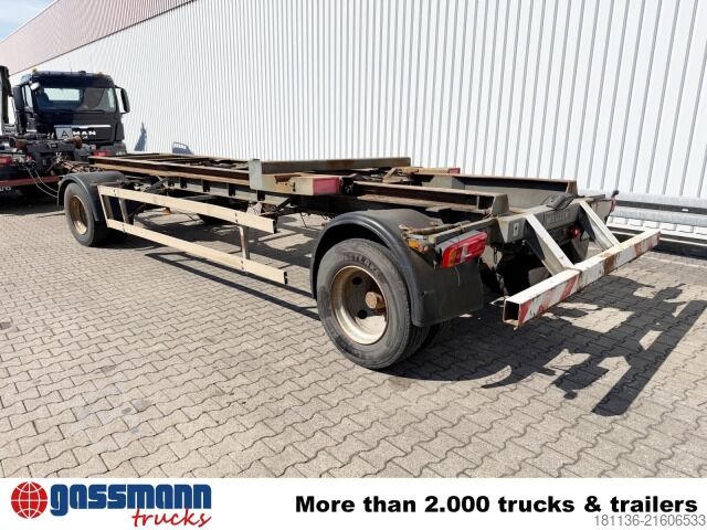 Roll off trailer HKM G18 SZB 5.0 Schlittenabroller