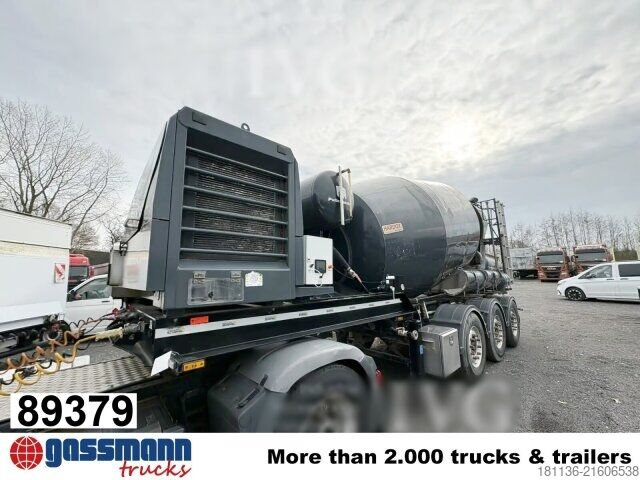 Mobile Betonmischanlage  M225, Intermix Betonmischer ca. 10m³, Liftachse,