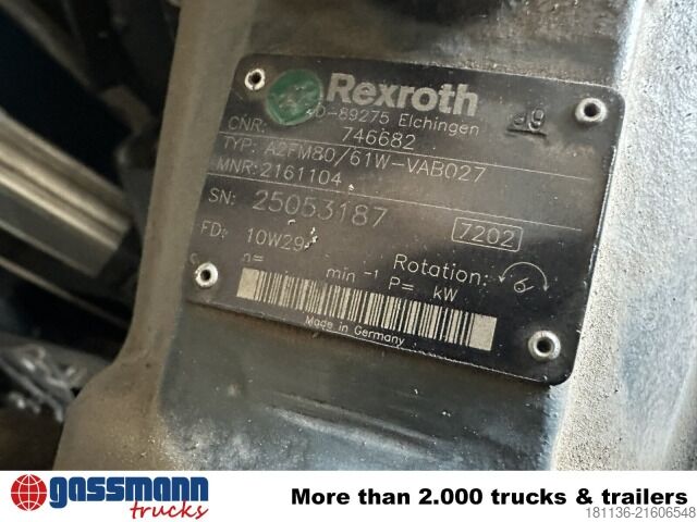 Road sweeper MAN TGS 26.480 6x4H-4 BL, HydroDrive, Lenk-/Lift,