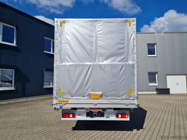 Transporter mit Pritsche & Plane Renault Master 3,5t Pritsche Schiebe Plane dCi 170