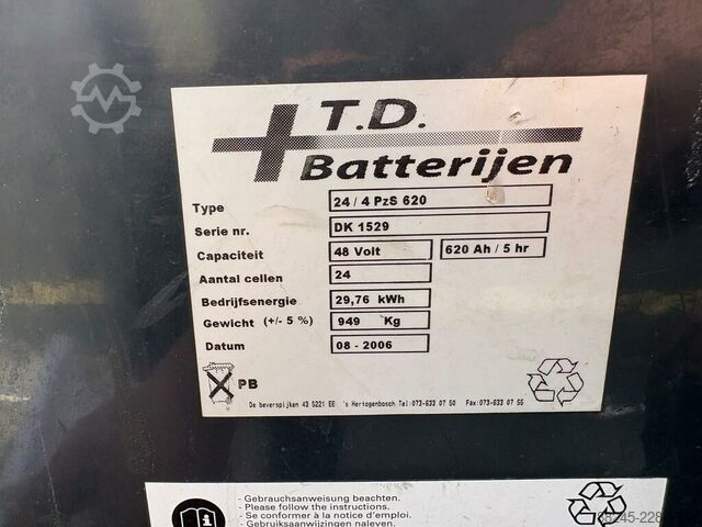 VS-23145 Reach Truck Jungheinrich ETVA 16, 6500 mm JUNGHEINRICH ETVA 16