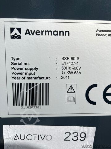 Schneckenpresse Avermann SSP 80-S