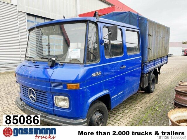 Pick-up van Mercedes-Benz L 407 D 4x2 Doka, Ex-THW