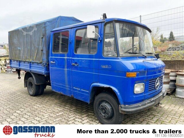 Pick-up van Mercedes-Benz L 407 D 4x2 Doka, Ex-THW