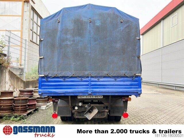 Pick-up van Mercedes-Benz L 407 D 4x2 Doka, Ex-THW