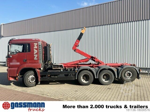 Abrollkipper MAN TGA 25.530 8x4-4 BL, Lift-/Lenkachse