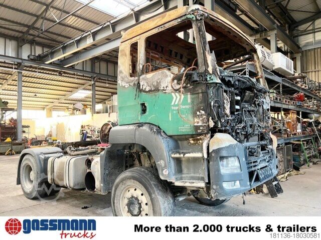 Agricultural machine MAN TGS 18.480 4x4 BLS, BRANDSCHADEN