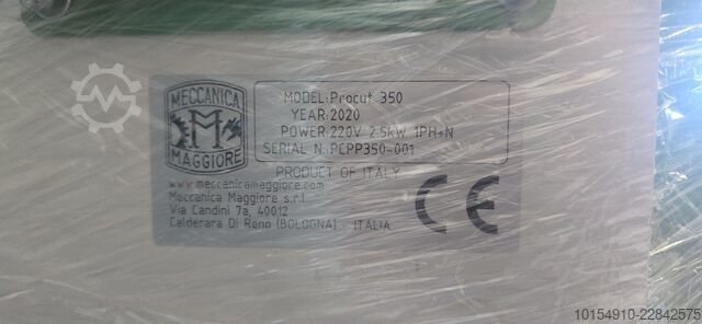 Automatic label/Velcro cutter Meccanica Maggiore s.r.l. Procut 350