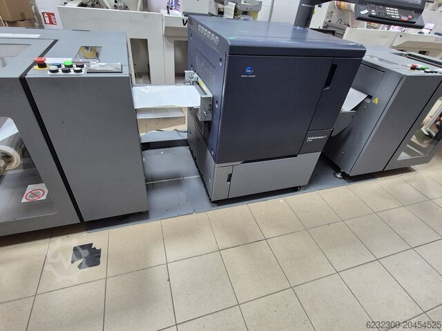 Digitale Etiketten-Rollendruckmaschine C71cf Konica Minolta C71cf