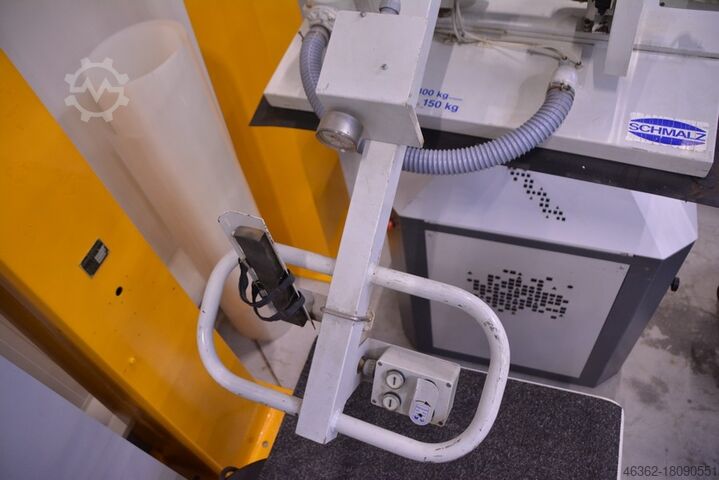 Offener Sattelauflieger mit Plane Schmalz MANIPULATOR PODCIŚNIENIOWY DO PŁYTY