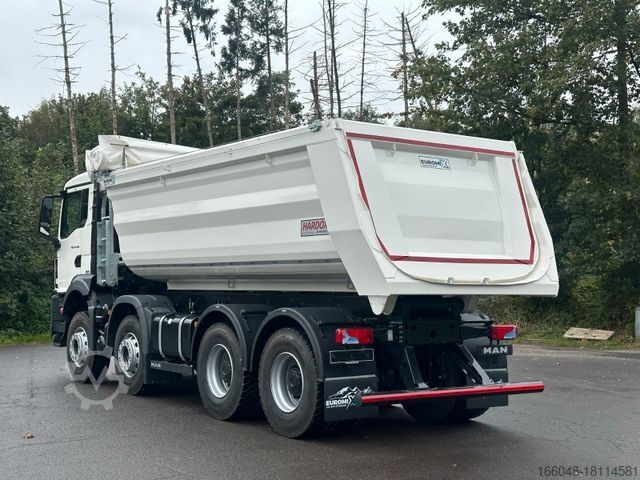 Kipper LKW MAN TGS 41.440 BB 8X4 Euromix Mulden Kipper HARDOX