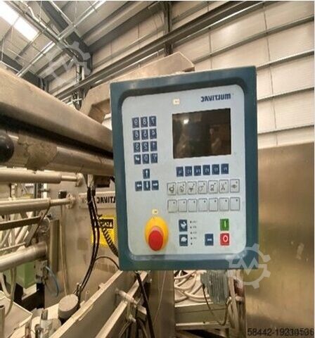 Mehrkopfwaage MBP 14‑Head C2T + Multivac R530