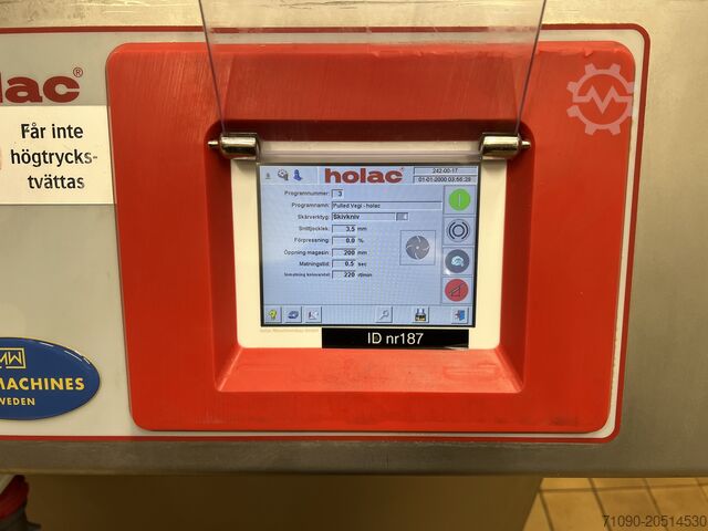 Meat processing machine Holac CUBIXX LP-120 + GFA-5-4000