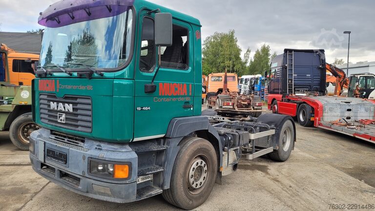 Standard truck tractor MAN F 2000 19.414 TGX Kipphydraulik Retarder