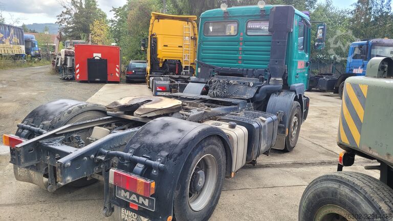 Standard truck tractor MAN F 2000 19.414 TGX Kipphydraulik Retarder
