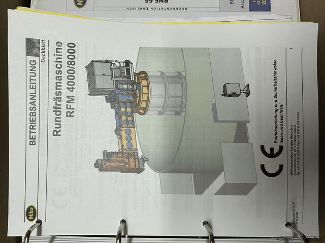 Boring machine CAN Machining 8000 mm MIBA RFM 8000