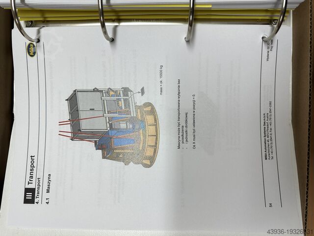 Boring machine CAN Machining 8000 mm MIBA RFM 8000